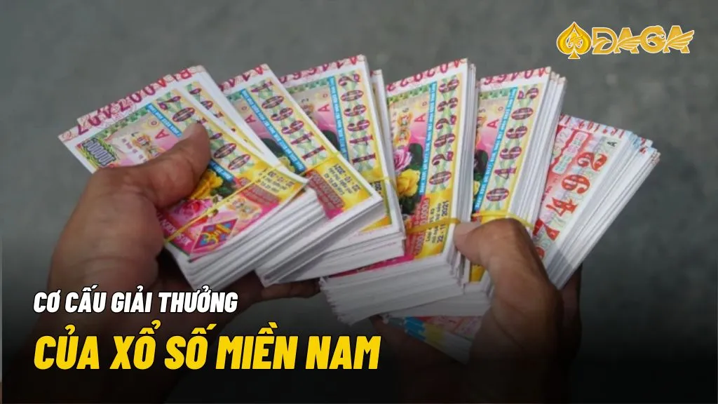 Xổ số miền Nam - Nơi hy vọng nở hoa, niềm vui bùng nổ! 8 Xổ số miền Nam có tổng cộng 10 giải thưởng