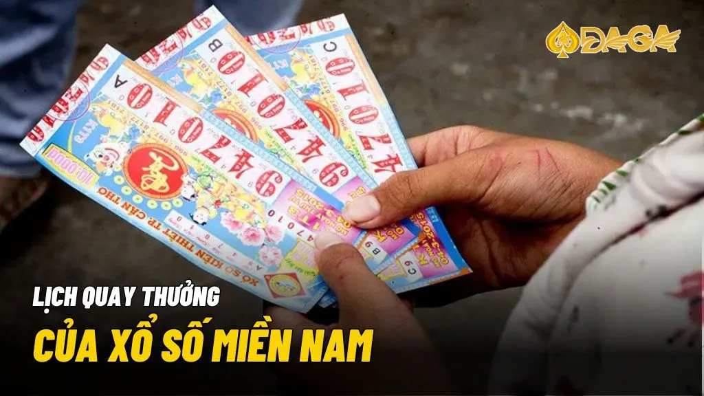 Xổ số miền Nam - Nơi hy vọng nở hoa, niềm vui bùng nổ! 7 Vào lúc 16h15 lịch quay thưởng của xổ số miền Nam sẽ được quay