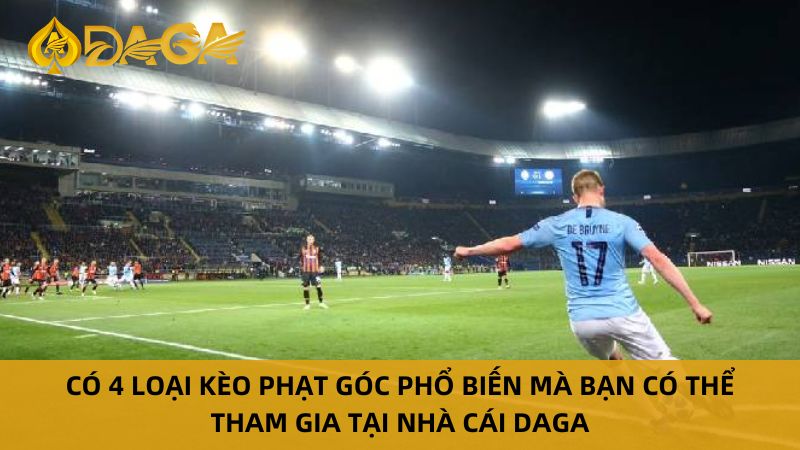 Các loại kèo phạt góc