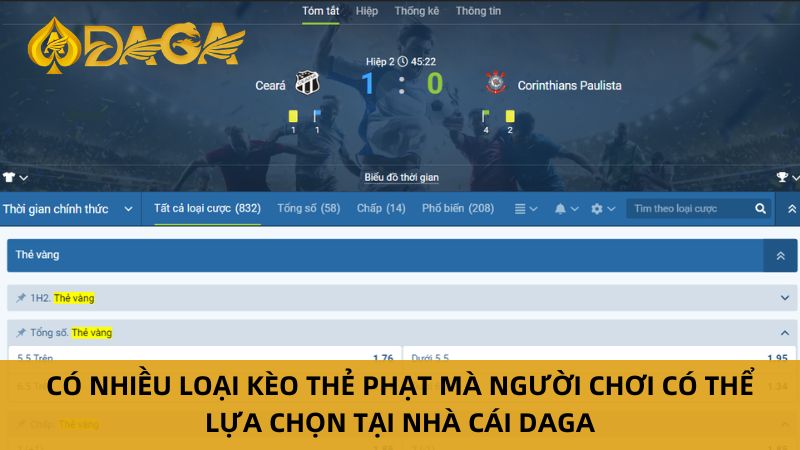Soi Kèo Thẻ Phạt: Kinh Nghiệm Ăn Kèo Thắng Tiền Lớn 6 Các loại kèo thẻ phạt